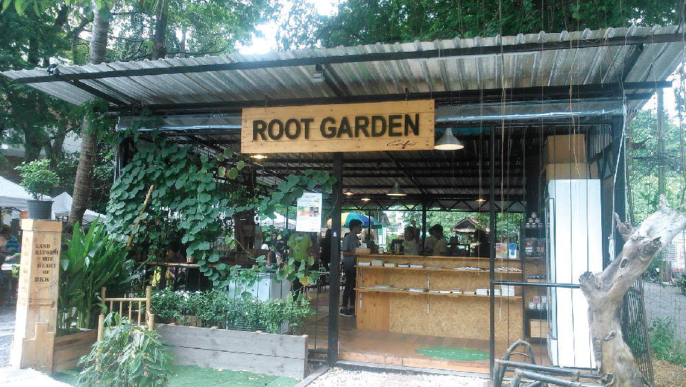 ROOT GARDENの入口