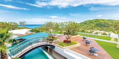 インフィニティプールで心身ともにゆっくり癒せます