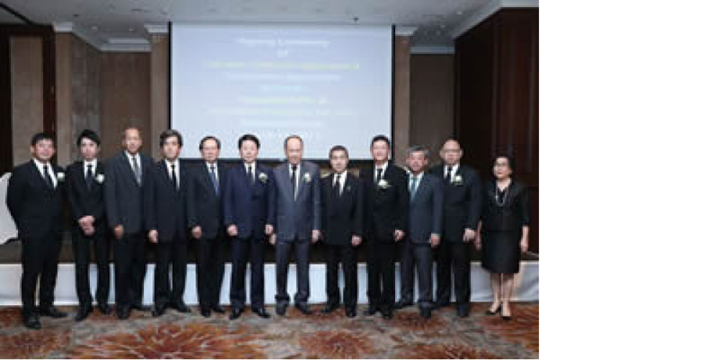 供給体制強化を目指し、契約締結式