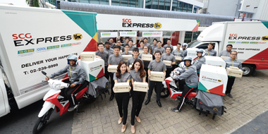 日本の安心・安全の宅配文化をタイに根付かせ、タイ人のライフスタイルを豊かに。SCGとクロネコのロゴがタイを駆け抜ける