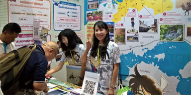 コナンを使ったPRで大盛況の鳥取ブース