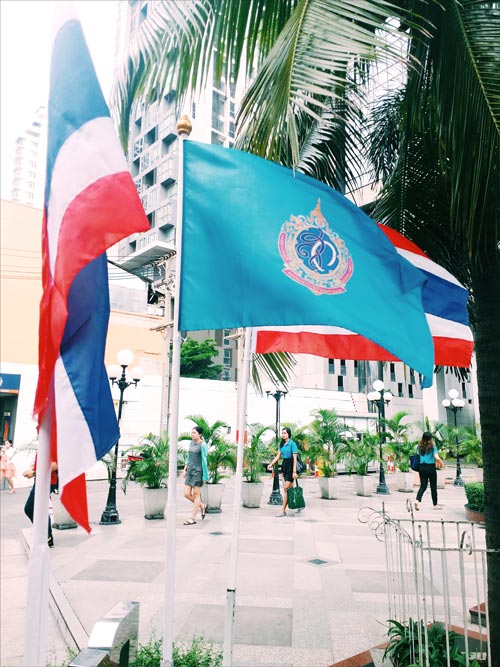 王族の祝日に飾られる旗について教えてください - ワイズデジタル【タイで生活する人のための情報サイト】