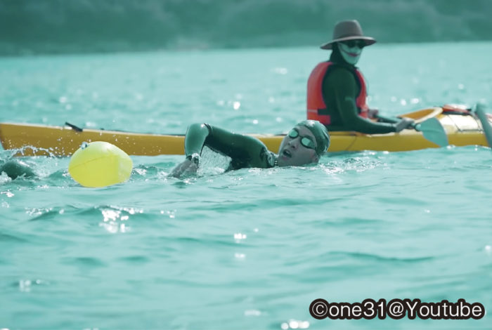 人は、時として限界を超えて挑戦しようとする生きものだ。トーノーさんが目指したのは、海を越えた82キロ先にあるサムイ島だった。