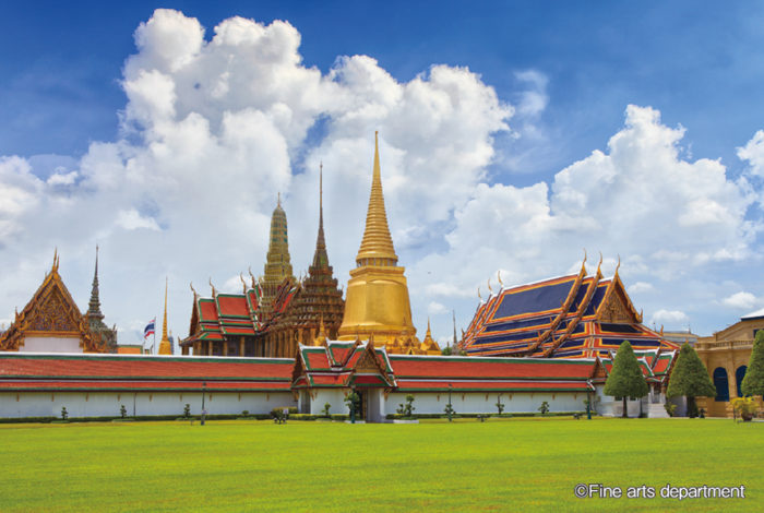 毎年４月６日は「チャクリー王朝記念日（タイ語でワン・チャクリー）」と呼ばれるタイの建国記念日です。