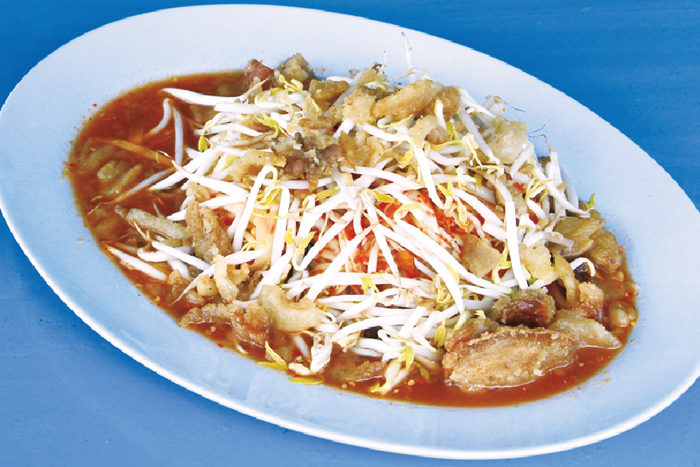 素麺入りソムタム ・・・50B