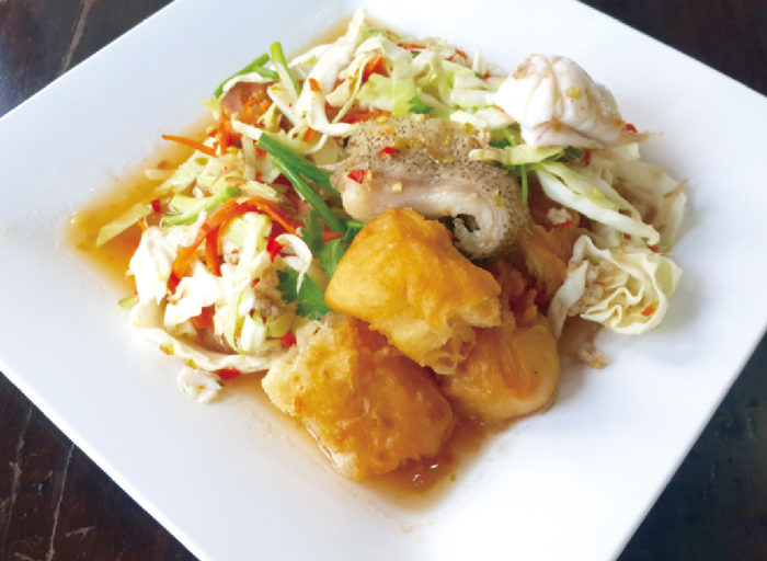 パートンゴーとスパイシーシーフードサラダ ・・・40B 〜