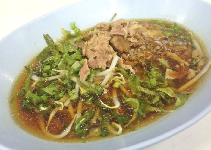 ガオラオも人気。クイティオの麺は2種類あり