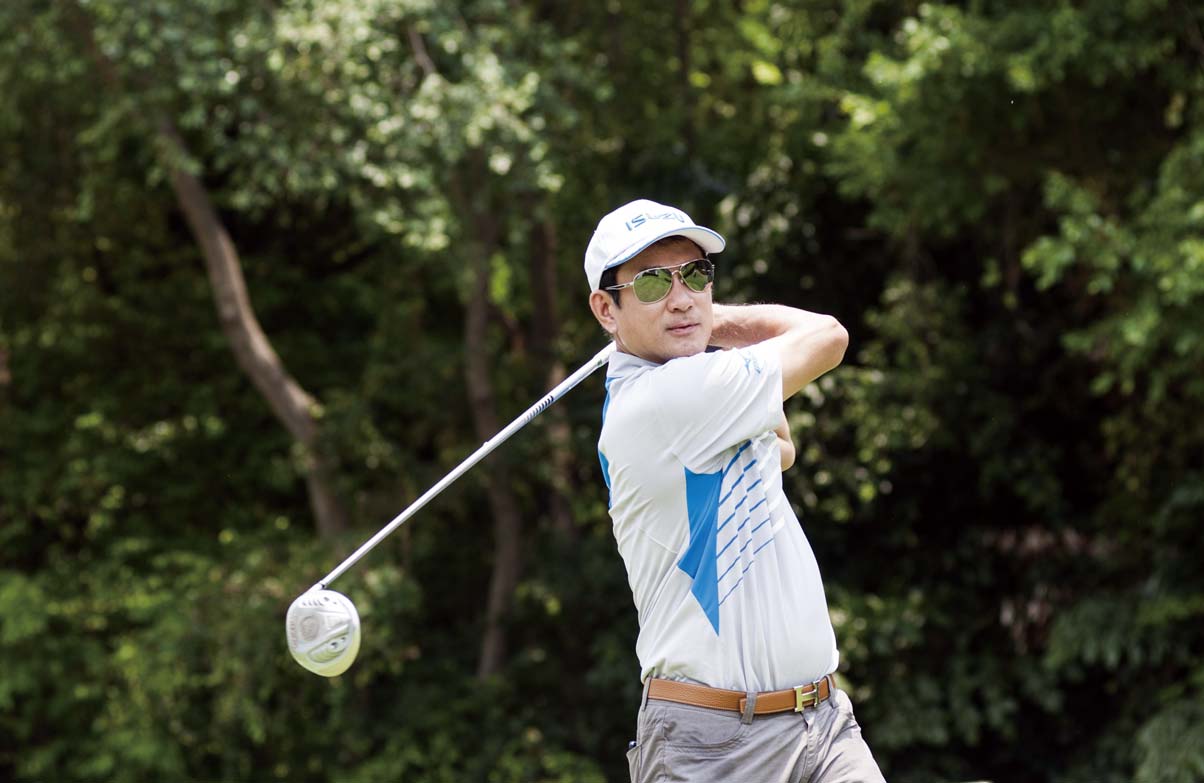 ホールインワンは過去に2回最高スコアは95です