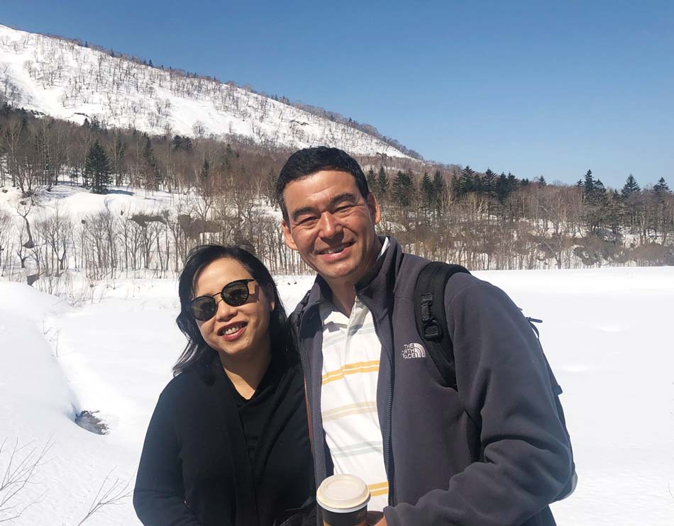 プライベートでも日本を訪れるYodchai氏。中でも、冬の北海道がお気に入りだという