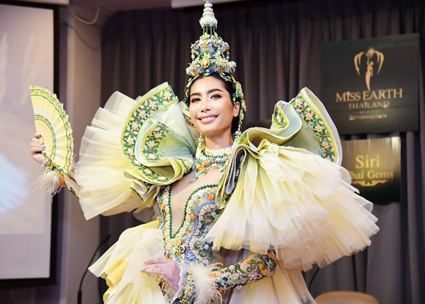 ミス・アース2021タイ代表華麗なる衣装を公開 - ワイズデジタル【タイで生活する人のための情報サイト】