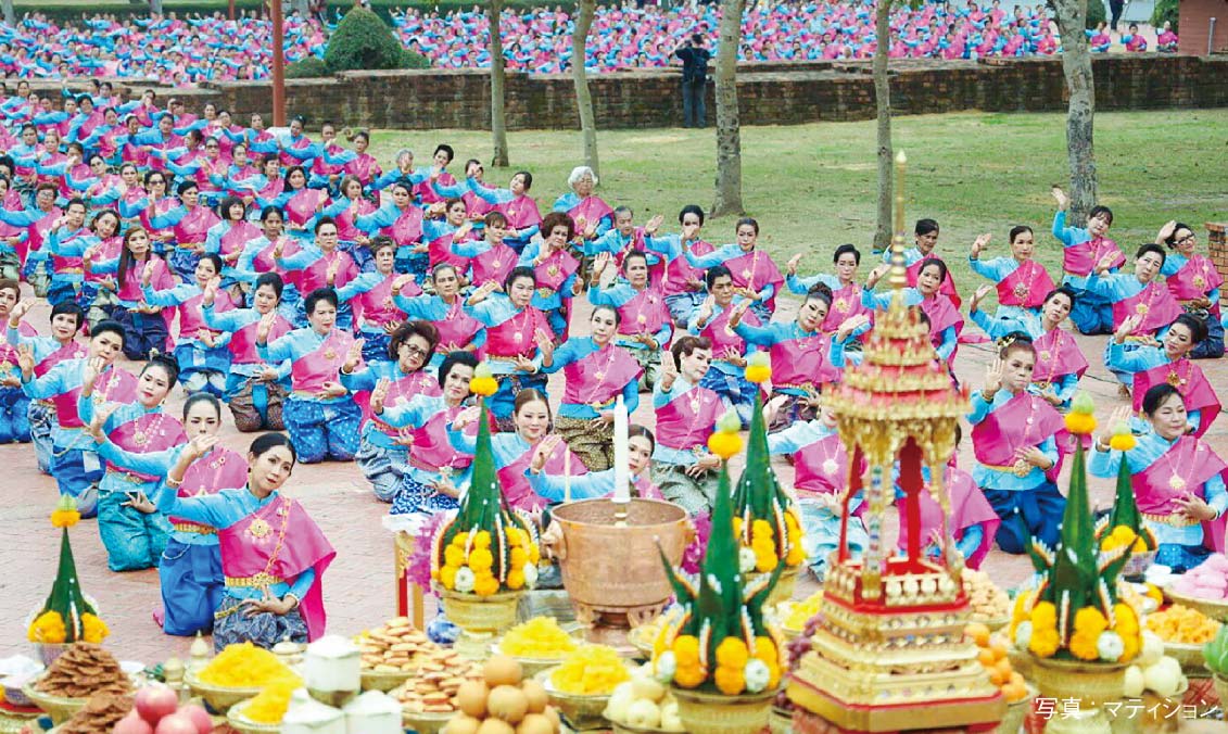 アユタヤが世界遺産登録31周年 1800人以上が華やかな舞を披露 - ワイズデジタル【タイで生活する人のための情報サイト】