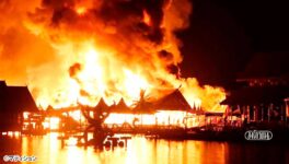 パタヤ水上マーケットで火災　60店舗が全焼 - ワイズデジタル【タイで生活する人のための情報サイト】