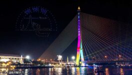 チャオプラヤー川沿いで　美しいライトアップ - ワイズデジタル【タイで生活する人のための情報サイト】