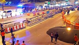 アウターリングで地盤沈下 給水トンネル破損が原因 - ワイズデジタル【タイで生活する人のための情報サイト】