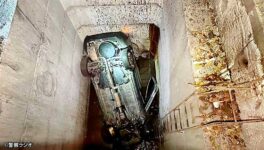 車が排水溝改修現場へ突っ込む　深さ6mの穴へ転落 - ワイズデジタル【タイで生活する人のための情報サイト】
