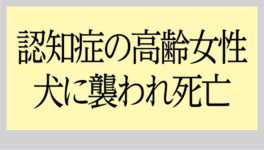 認知症の高齢女性　徘徊先で犬に襲われ死亡 - ワイズデジタル【タイで生活する人のための情報サイト】