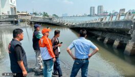 チャオプラヤー川の堤防が倒壊　現場付近は立ち入り禁止に - ワイズデジタル【タイで生活する人のための情報サイト】