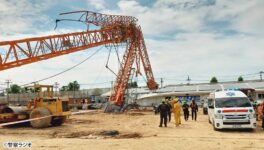 工事現場でクレーン倒壊　作業員2人が死亡 - ワイズデジタル【タイで生活する人のための情報サイト】