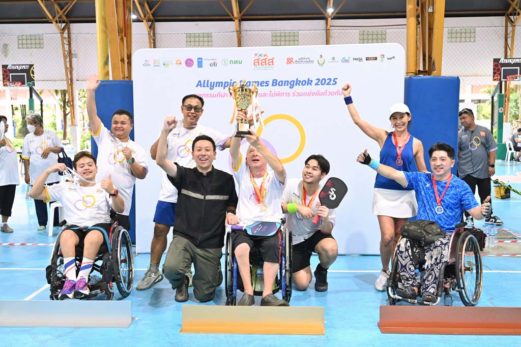 障害者・非障害者共同大会 「Allympic」バンコクで開催 ー 6月21〜22日、国連開発計画(UNDP)が主催する障害者・非障害者共同スポーツ大会「Allympic Games Bangkok 2025」が開催された。身体の状態に関わらず誰もが参加でき、互いに理解し合い、平等に共生できる社会の実現を目的としている。