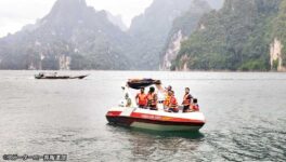 ダム湖で観光船転覆事故 観光客ら18人救助、ガイド1人死亡 - ワイズデジタル【タイで生活する人のための情報サイト】