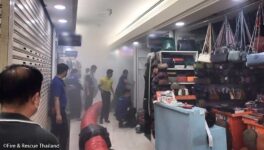 バンコク都プラトゥーナムの ショッピングセンターで火災 - ワイズデジタル【タイで生活する人のための情報サイト】
