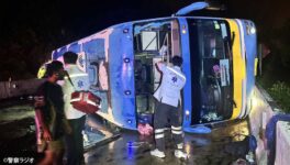 タイ北部で長距離バス横転　外国人含む12人が負傷 - ワイズデジタル【タイで生活する人のための情報サイト】
