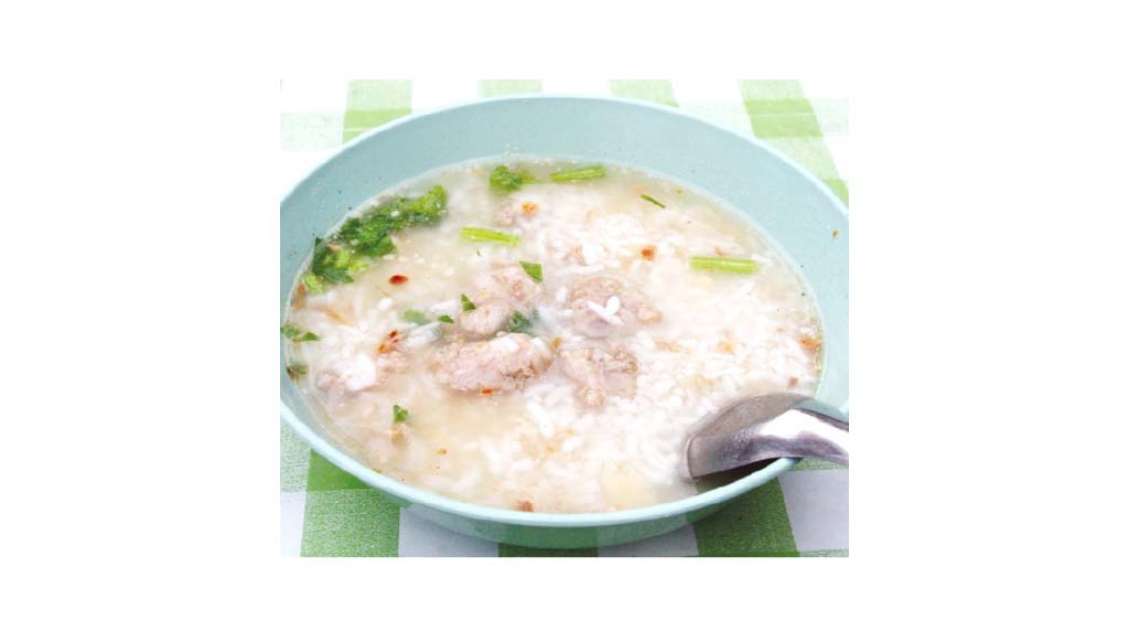 カオトム（雑炊に似たタイ版おかゆ）