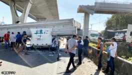 バンコク東郊で歩道橋倒壊 道路封鎖、3人が負傷 - ワイズデジタル【タイで生活する人のための情報サイト】