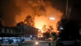 スリン県の軍事兵器庫で爆発 大規模火災で近隣住民避難へ - ワイズデジタル【タイで生活する人のための情報サイト】