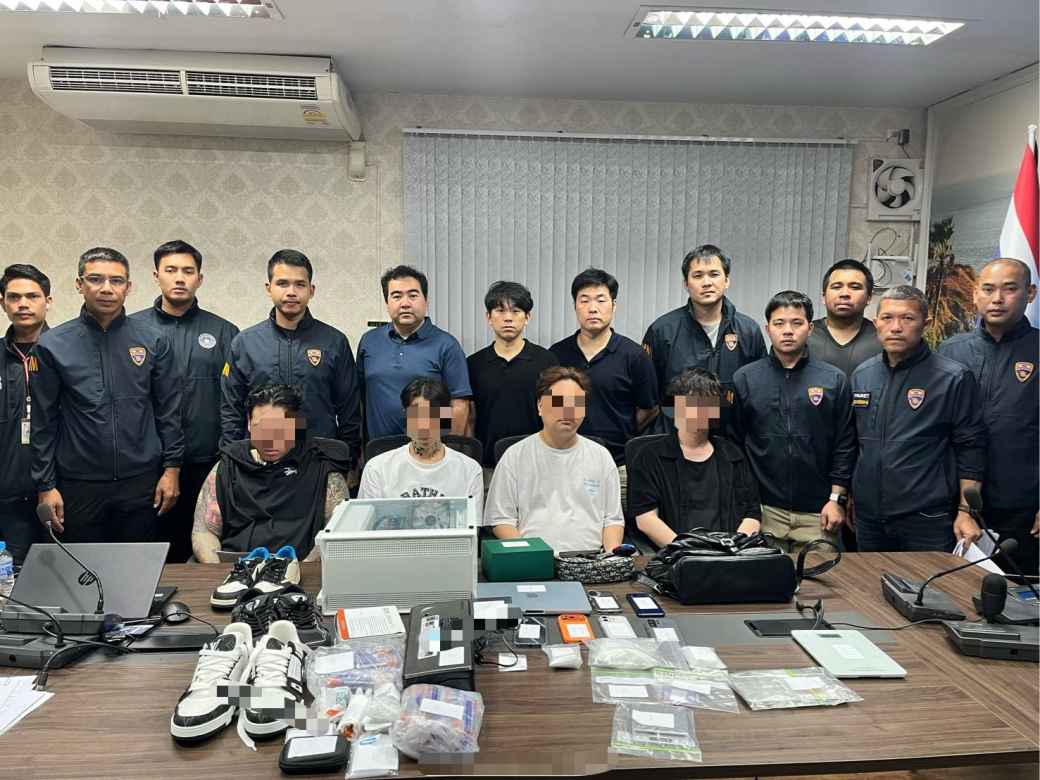韓麻薬組織「Mugwajang」 プーケットで逮捕