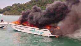 プーケットでボート炎上　船体は海へ沈没、死傷者なし - ワイズデジタル【タイで生活する人のための情報サイト】