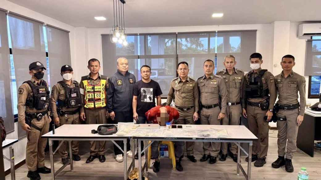 検問所でロシア人の男を逮捕 パタヤからバスで違法薬物を密輸