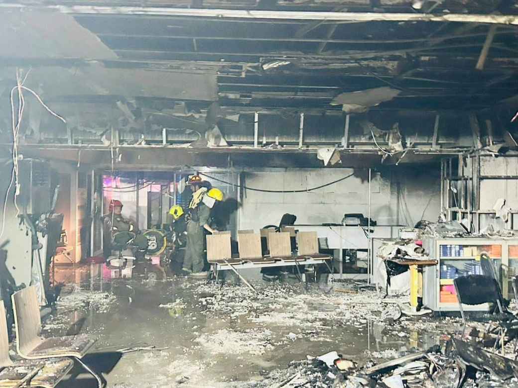 近郊病院で機器爆発に伴う火災発生 患者は全員避難、被害額は約3,000万B