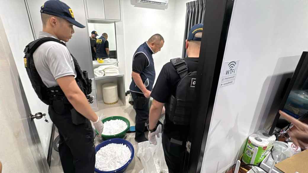 都内で香港の男を逮捕 覚せい剤350kgを押収